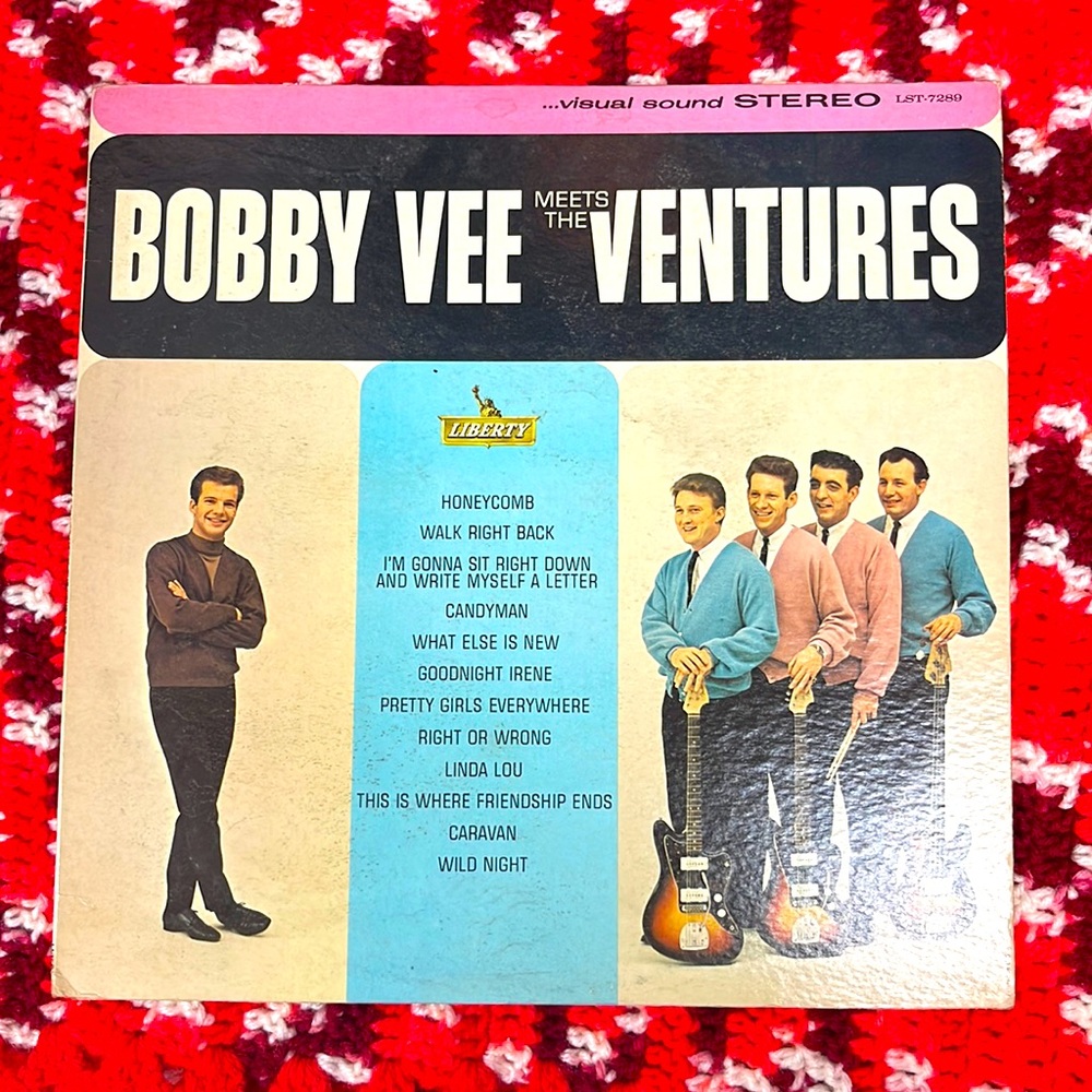 Bobby Vee meets the Ventures Vinyl Record LP